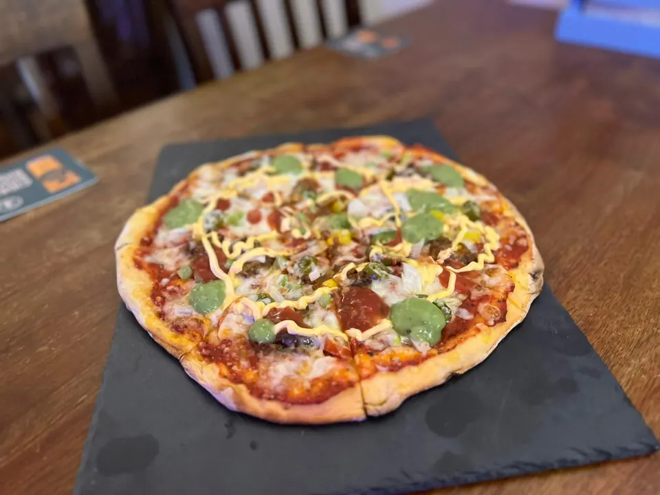 Homemade pizza